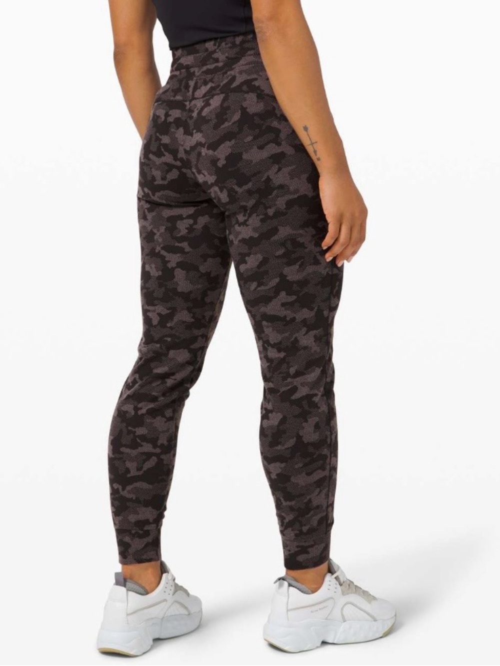 Lululemon Ready to Rulu Jogger Jacquard Heritage Camo Black Lunar Rock Women’s 6